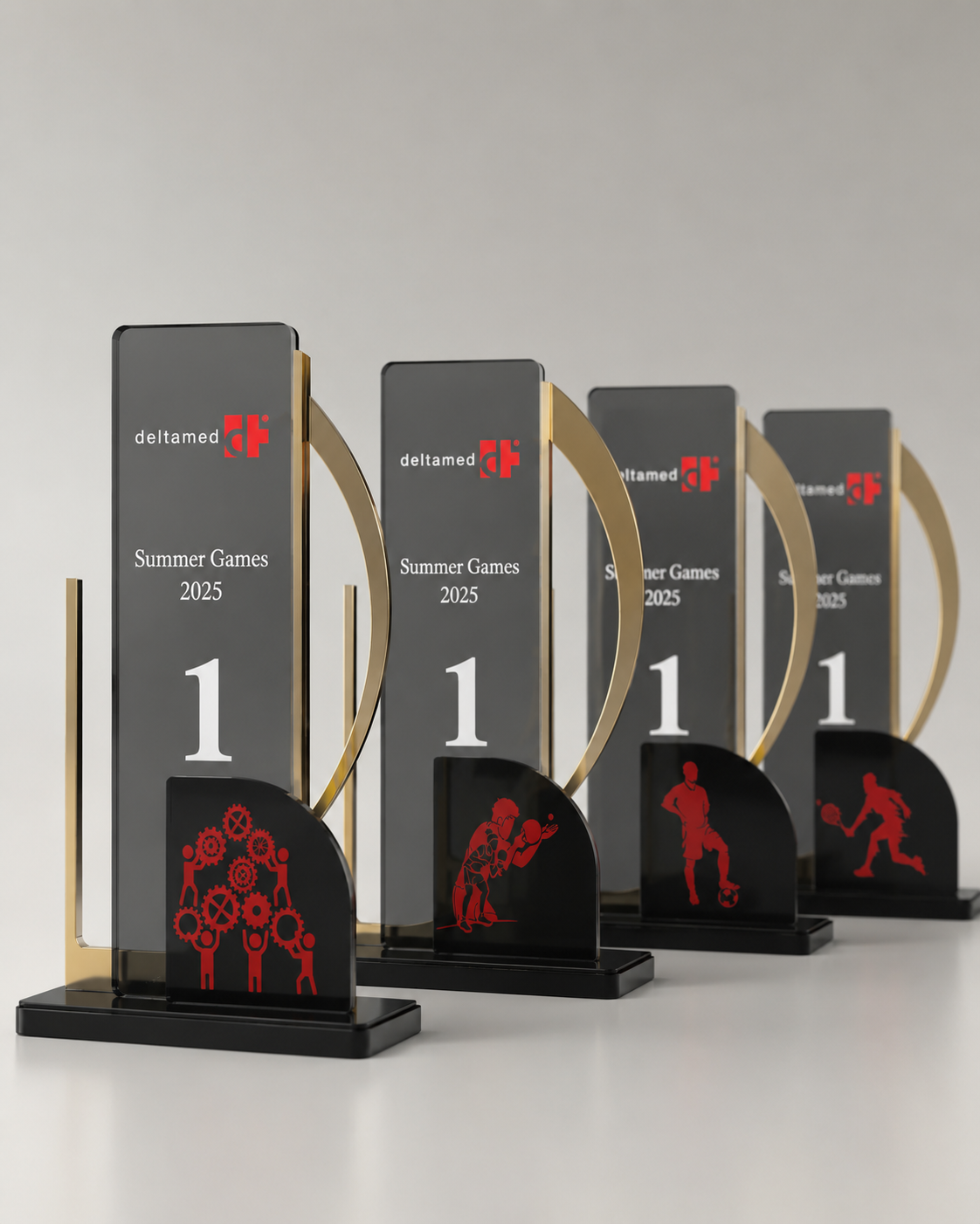 Trofeu sportiv model 2 plexiglass pentru campionate