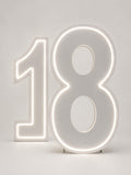 Cifre luminoase LED 80cm numarul 18