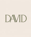 Nume personalizat MDF vopsit decupat David